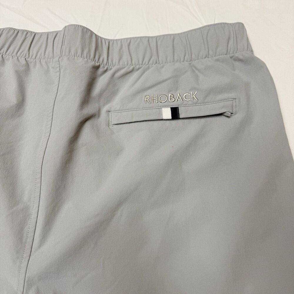 Rhoback Everyday Shorts Men’s 3XL Gray Performance Casual 7” Inseam